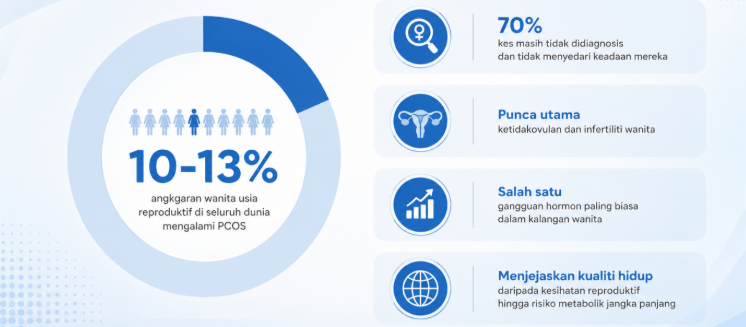 Anggaran kelaziman global Sindrom Ovari Polisistik (PCOS)