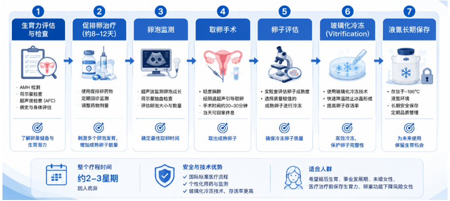 冻卵标准流程