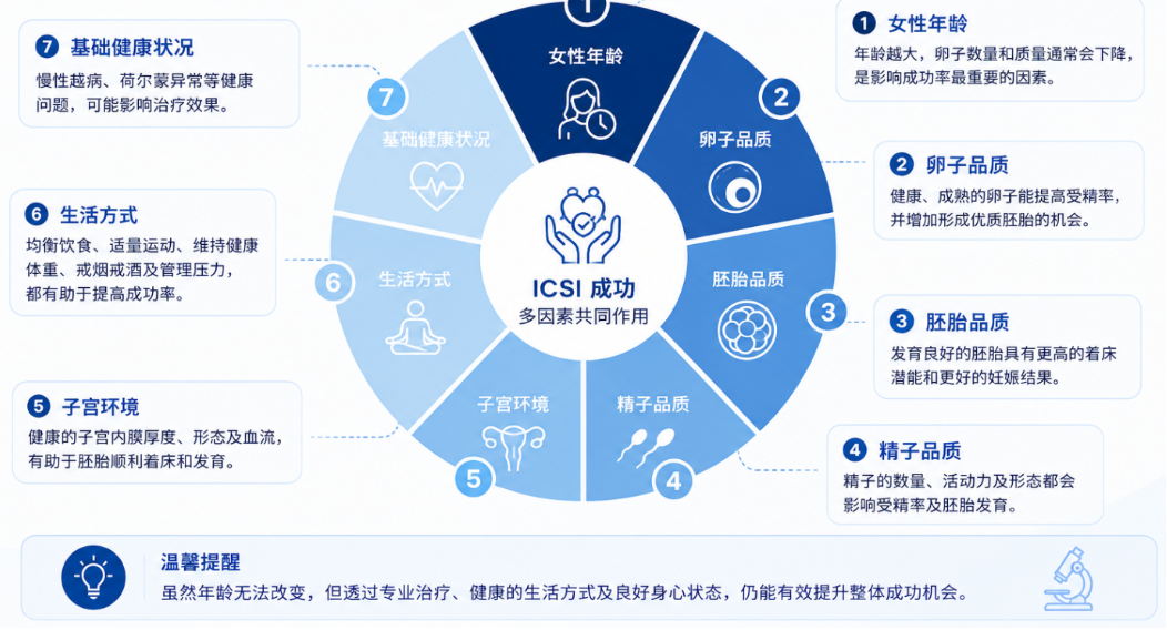 影响 ICSI 治疗成功率的七大核心因素 - Metro IVF
